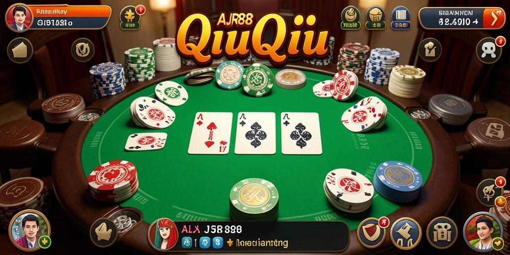 Screenshot gameplay QiuQiu yang menarik dan seru.