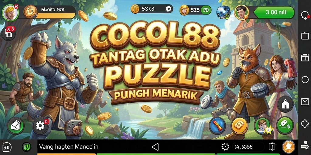 Screenshot gameplay COCOL88 menampilkan tantangan puzzle menarik.