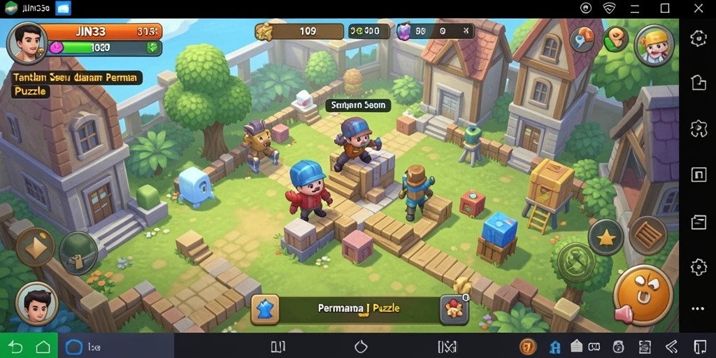 Tampilan screenshot <strong>JIN33</strong> yang menunjukkan gameplay yang menantang.