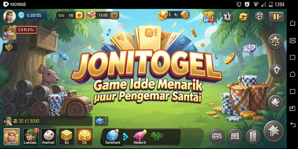 Tampilan gameplay <strong>JONITOGEL</strong> yang mengasyikkan dan penuh warna.