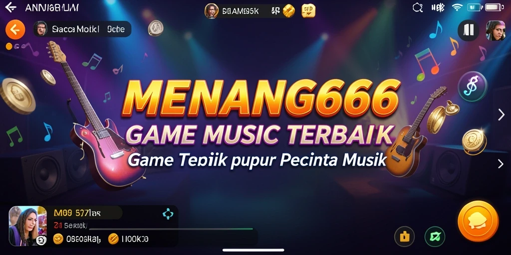 Screenshot gameplay MENANG666 menampilkan keseruan bernyanyi bersama.
