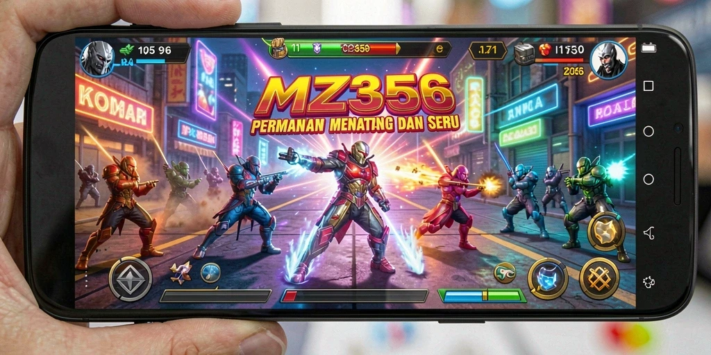 Tampilan gameplay seru dari MZ356 yang menantang.