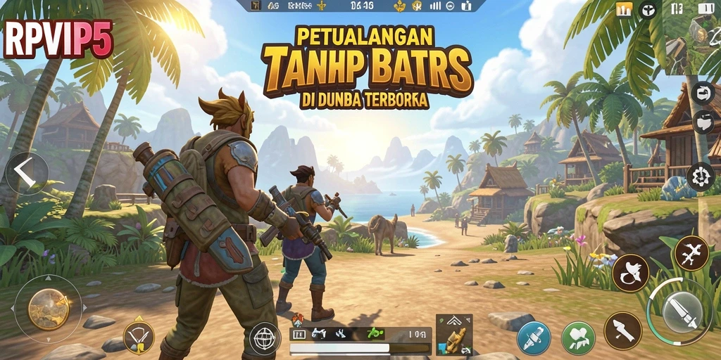 Menampilkan gameplay mendebarkan di dunia terbuka RPVIP5.